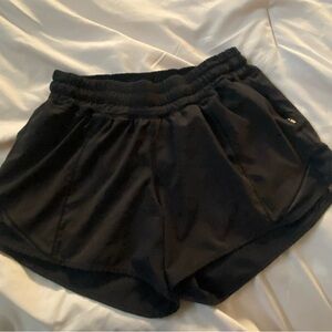 Black Women's Lululemon shorts size 4 tall